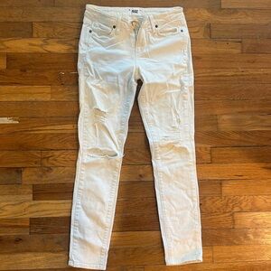 White Paige skinny jeans